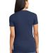 LM1005 Port Authority® Ladies Concept Stretch V-N in Dress blue nvy back view