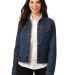 L7620 Port Authority® Ladies Denim Jacket in Denim front view