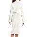 R102 Port Authority® Plush Microfleece Shawl Coll in Marshmallow back view
