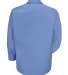 CS10 Red Kap - Long Sleeve Striped Industrial Work Petrol Bl/Navy back view