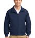 TLJ328 Port Authority® Tall Charger Jacket in True navy front view