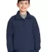 Y328 Port Authority® Youth Charger Jacket True Navy front view