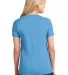 LPC54 Port & Company® Ladies 5.4-oz 100% Cotton T Aquatic Blue back view