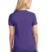 LPC54 Port & Company® Ladies 5.4-oz 100% Cotton T Purple back view