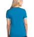 LPC54 Port & Company® Ladies 5.4-oz 100% Cotton T Sapphire back view