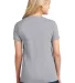 LPC54 Port & Company® Ladies 5.4-oz 100% Cotton T Silver back view