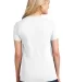 LPC54 Port & Company® Ladies 5.4-oz 100% Cotton T White back view