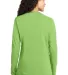 LPC54LS Port & Company® Ladies Long Sleeve 5.4-oz Lime back view