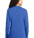 LPC54LS Port & Company® Ladies Long Sleeve 5.4-oz Royal back view