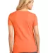 LPC54V Port & Company® Ladies 5.4-oz 100% Cotton  Neon Orange back view