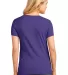 LPC54V Port & Company® Ladies 5.4-oz 100% Cotton  Purple back view