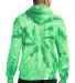 PC146 Port & Company® Essential Tie-Dye Pullover  Kelly back view