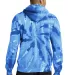 PC146 Port & Company® Essential Tie-Dye Pullover  Royal back view
