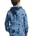 PC146Y Port & Company® Youth Essential Tie-Dye Pu in Navy back view