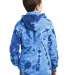 PC146Y Port & Company® Youth Essential Tie-Dye Pu in Royal back view