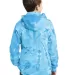 PC146Y Port & Company® Youth Essential Tie-Dye Pu in Turquoise back view