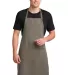 A700 Port Authority® Easy Care Extra Long Bib Apr Khaki front view