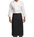 A701 Port Authority® Easy Care Full Bistro Apron  in Black front view