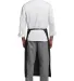 A701 Port Authority® Easy Care Full Bistro Apron  Black back view