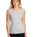LST352 Sport-Tek Ladies Sleeveless Competitor™ V in Silver front view