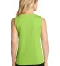 LST352 Sport-Tek Ladies Sleeveless Competitor™ V in Lime shock back view