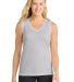 LST352 Sport-Tek Ladies Sleeveless Competitor™ V in Silver