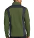 EB232 Eddie Bauer® Full-Zip Sherpa Fleece Jacket Evergrn/Gry St back view