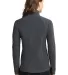 EB225 Eddie Bauer® Ladies Full-Zip Microfleece Ja Grey Steel back view