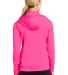 LST238 Sport-Tek® Ladies Sport-Wick® Fleece Full in Neon pink back view