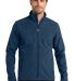 EB532 Eddie Bauer® Shaded Crosshatch Soft Shell J in Blue
