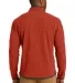 EB222 Eddie Bauer® Full-Zip Vertical Fleece Jacke Cayenne Orange back view
