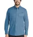 EB606 Eddie Bauer® - Long Sleeve Fishing Shirt Blue Gill front view