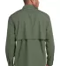 EB606 Eddie Bauer® - Long Sleeve Fishing Shirt Seagrass Green back view