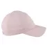 Big Accessories BX880 6-Panel Unstructured Hat BLUSH front view
