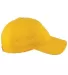 Big Accessories BX880 6-Panel Unstructured Hat SUNRAY YELLOW front view