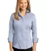 RH69 Red House® Ladies 3/4-Sleeve Nailhead Non-Ir Slate Blue front view