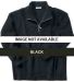 221434 North End Men's Solid Polyester Fleece Half BLACK front view