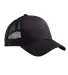 EC7070 econscious Eco Trucker Organic/Recycled BLACK/ BLACK front view