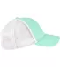 EC7070 econscious Eco Trucker Organic/Recycled MINT/ WHITE side view