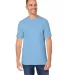 EC1075 econscious 4.4 oz. Ringspun Fashion T-Shirt NIAGARA BLUE front view