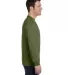 EC1500 econscious 5.5 oz., 100% Organic Cotton Cla OLIVE side view