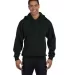 EC5500 econscious 9 oz. Organic/Recycled Pullover  in Black front view
