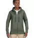 EC4580 econscious Ladies' 7 oz. Organic/Recycled H MILITARY GREEN front view