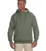 EC5570 econscious 7 oz. Organic/Recycled Heathered MILITARY GREEN front view