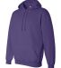 1254 Badger - Hooded Sweatshirt in Purple side view