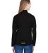 78187 North End Radar Ladies' Half-Zip Performance in Black/ classic red