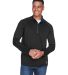 88187 North End Radar Men's Half-Zip Performance L in Black/ true royal