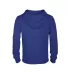 Delta Apparel 99200  Adult Unisex Heavyweight Flee in Royal back view
