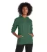 Delta Apparel 99200  Adult Unisex Heavyweight Flee in Forest front view