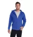Delta Apparel 99300 Adult Unisex Heavyweight Fleec in Royal front view